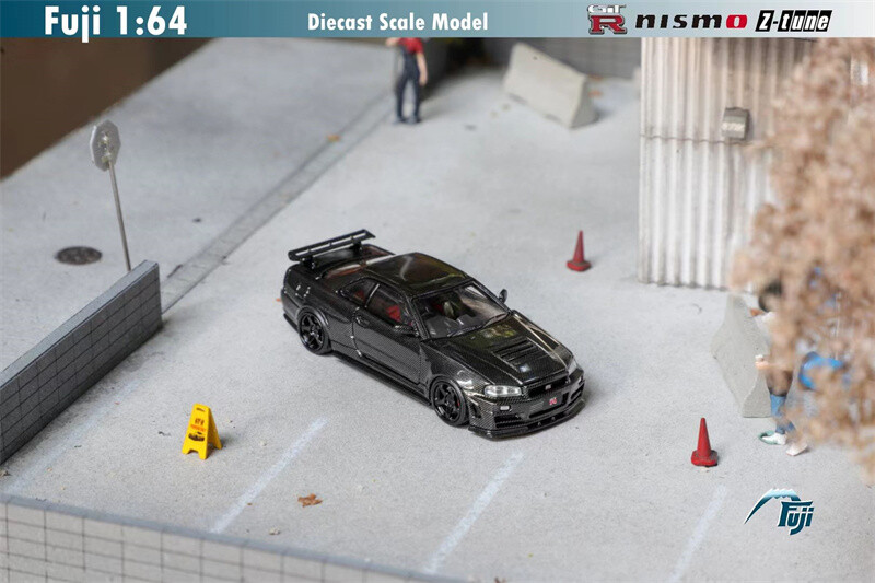 Fuji 1:64 Skyline R34 GT-R Nismo Z-Tune Diecast Model Car | eBay