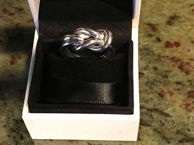 Ilias LALAOUNIS Sterling Silver HERCULES Knot Ring SZ 7 | eBay