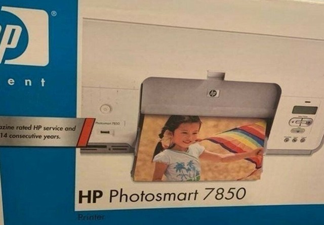 HP Photosmart 7850 Digital Photo Inkjet Printer NOS for sale online | eBay