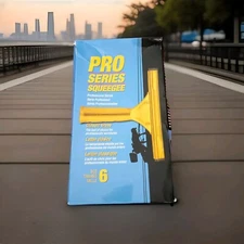 Ettore 6" Brass Pro Series Squeegee