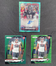 2024 TOPPS+Prizm (3Card Lot) Ruke Orhorhoro Auto #20/199+Green Wave & More