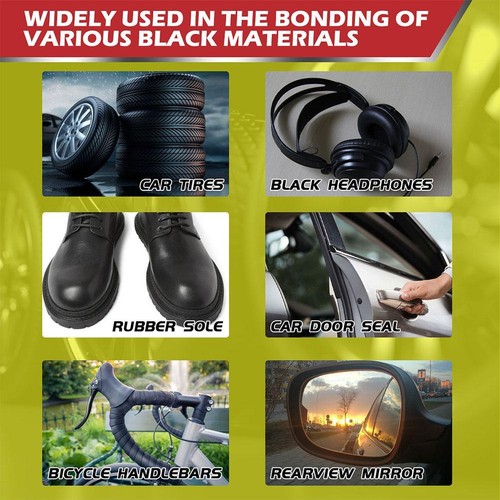 Strong Rubber Black Tyre Puncture Repair Glue.For Car Automotive Vehicle BEST - Picture 15 of 18