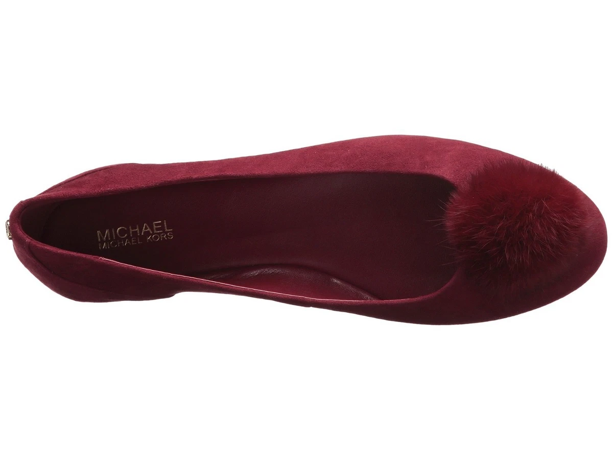 Michael kors remi shop fur and suede sandal