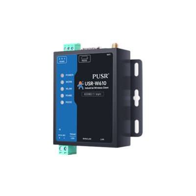 USR-W610S RS232 RS485 Serial To Wifi And Ethernet Converter With Qualcomm Chips