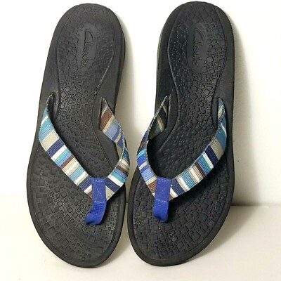 Clarks Flip Flops Sandals Mens Size 9 M | eBay display picture 3