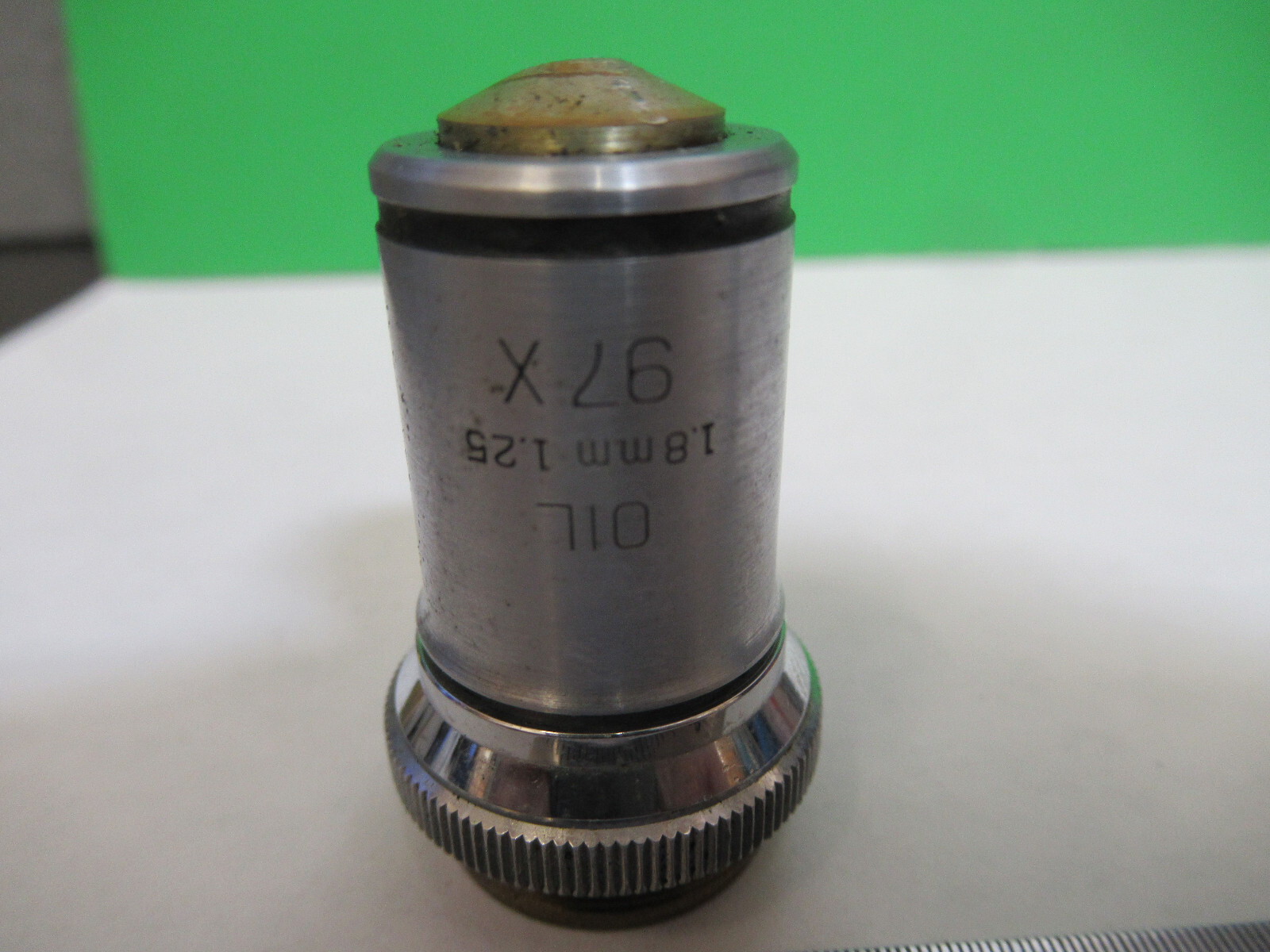 Vintage objectif en laiton avec obturateur. Fonctionne correctement