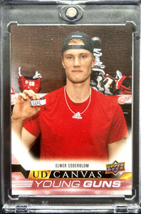 2022-23 Upper Deck Young Guns Canvas Rookie RC #C235 Elmer Soderblom