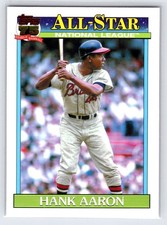 2026 Topps #91AS-38 Hank Aaron 1991 Topps Baseball 35th Anniversary All-Stars
