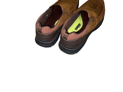 Skechers Expended Seveno Dark Brown Leather Relaxed Fit Loafers Style# 66146 Skechers Expended Seveno Dark Brown Slip-on Shoes 66146/CDB  main image 2