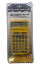 NEW Calculated Industries Model 4019 Building Material Estimator Calculator