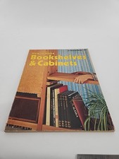 HOW To Make Bookshelves and Cabinets Softcover Vintage 1974 A Sunset Book