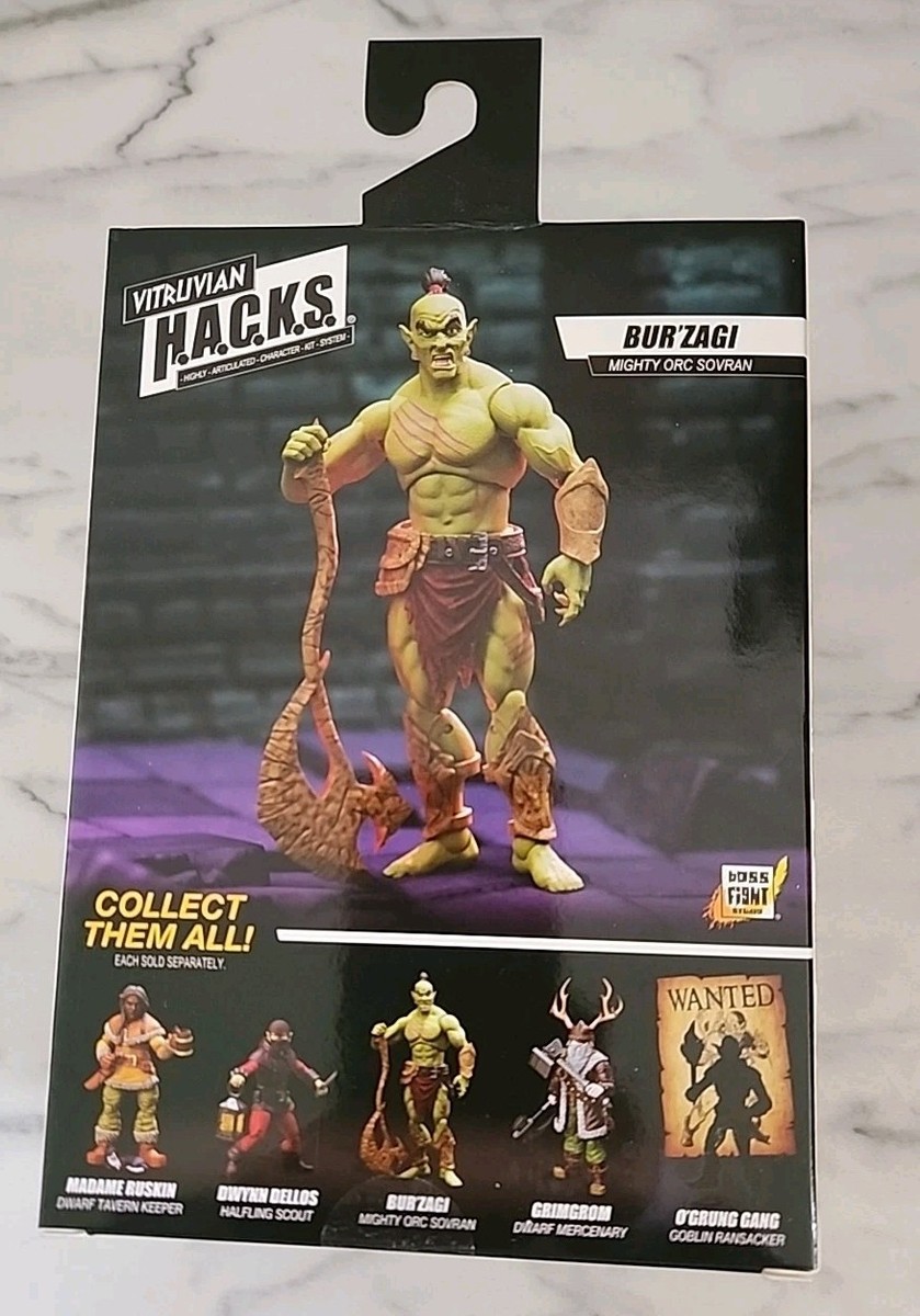 Boss Fight Studio Vitruvian H.A.C.K.S. Bur'Zagi, Mighty Orc Sov