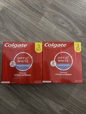 6-Pack Optic White Advanced Toothpaste, Quick Stain Removal Fresh Mint Flavor