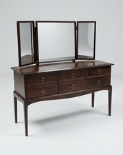 Stag Minstrel Dressing Table With Triple Mirror p
