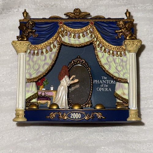 PHANTOM DER OPER Ornament MUSIKLEUCHTEN Carlton Heirloom 2000 mit OVP