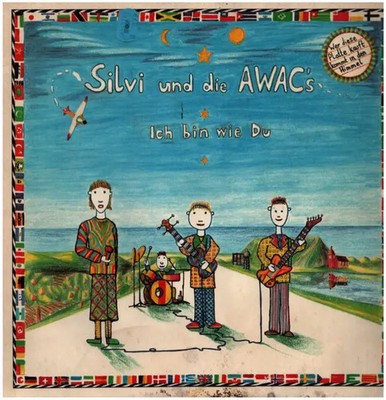 Silvi Und Die Awacs Ich Bin Wie Du NEAR MINT Schallmauer Vinyl LP 33 RPM