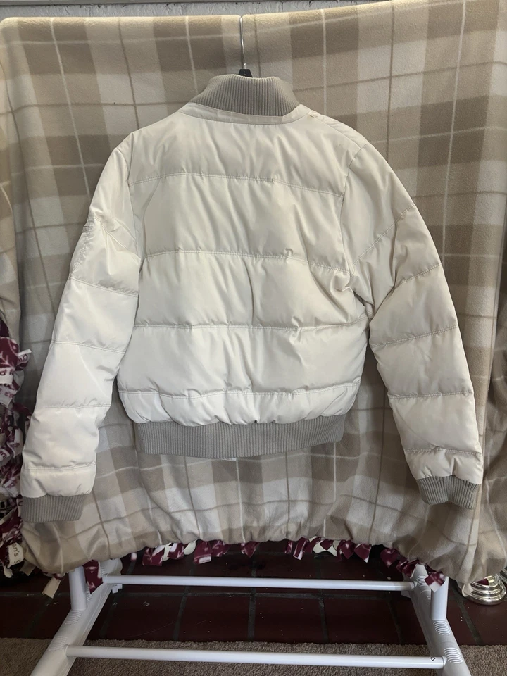 American Eagle Outfitters не белый пуховик куртка размер большой - Изображение 3 из 4