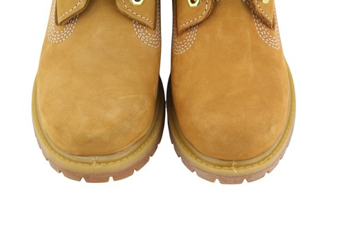 Timberland Botas de Niña ~ EU37.5/38 Cuero Marrón Tobillo Cordones Primaloft 200 - Picture 5 of 16