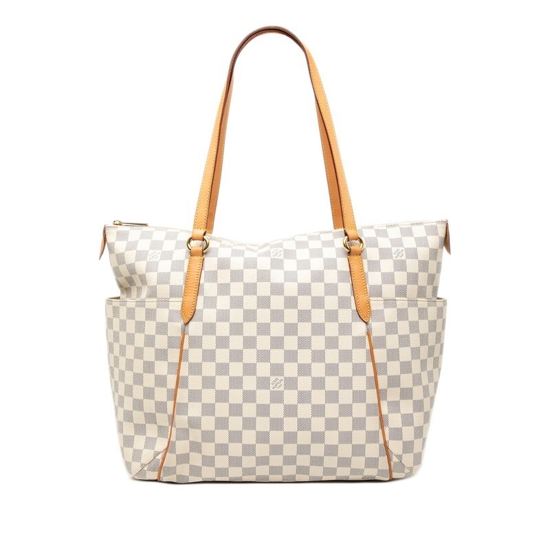 Louis Vuitton Damier Azur Totally GM Tote Shoulder Bag N51263 95492