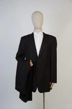 Z Zegna Men’s Two-Piece Suit Pure Wool Luxury – City Line – Size EU 52L/ US 42L