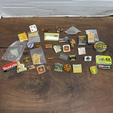 Large Lot 30+ THE HOME DEPOT Advertising Pins Kids Workshop Service