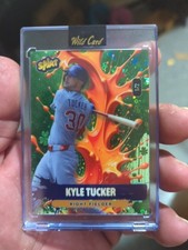 2026 KYLE TUCKER LOS ANGELES DODGERS SPLAT Green Disco 1/2