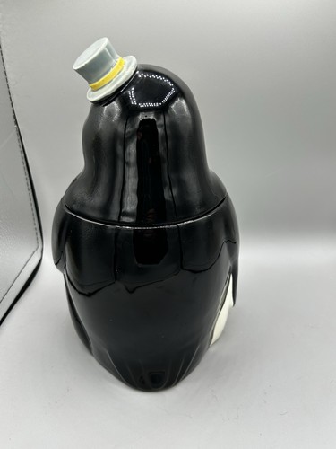 The Original Penguin Cookie Jar 1999 Sounds Fundametal Too Opening w/ Sound - Picture 10 of 10