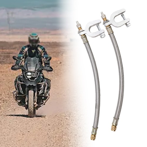 Long Reach Valve Stem Extender Extension for Dual Wheel 9 8 Length (Set of 2)