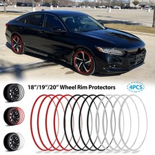 Protector de llanta de aluminio para Honda Civic 4 piezas