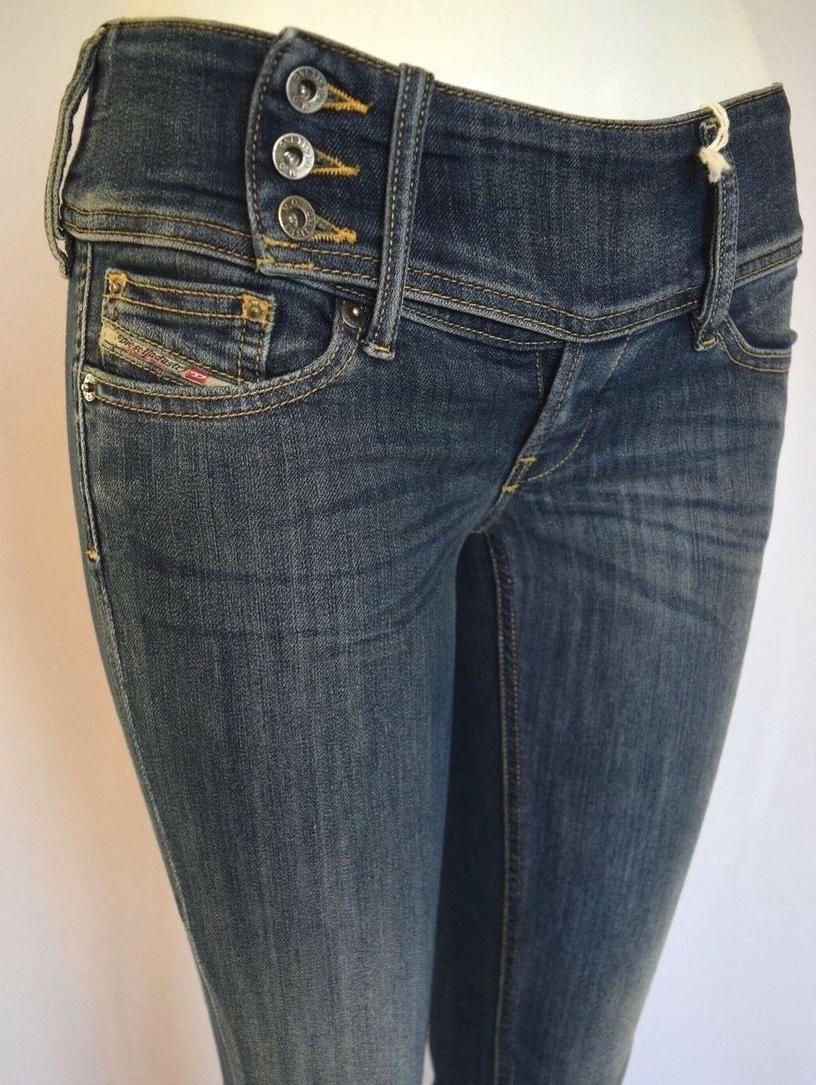 NEW DIESEL CHEROCK Slim Bootcut Jeans Women's SZ 26 X 32