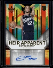 2024-25 Court Kings Basketball Devin Carter #HA-DEV Heir Apparent Auto /125