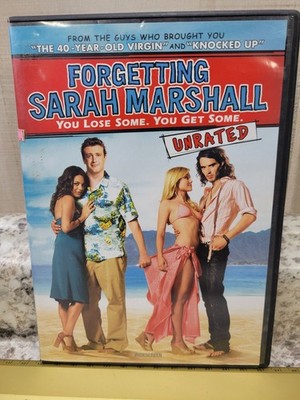 Forgetting Sarah Marshall DVD 2008 Unrated Comedy Jason Segel Kristen Bell