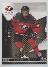 2018 Upper Deck Team Canada Juniors High Gloss 15/25 Barrett Hayton #53 1o7y