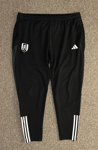 Fulham FC Adidas Training Pants, XXL (2XL), Zipped Pockets, Excellent Condition - Picture 1 of 5