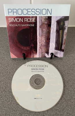 Procession: Solo Alto Saxophone by Simon Rose (CD, FMR Records, 2006 Import)