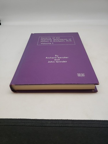 Patterns of the Hypnotic Techniques of Milton H. Erickson, M.D. Volume 1 (HC) - Picture 2 of 8