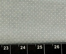 Tina Scrap 9"x21" Polka Dots Blue White Mini Tiny Circle Cotton Fabric