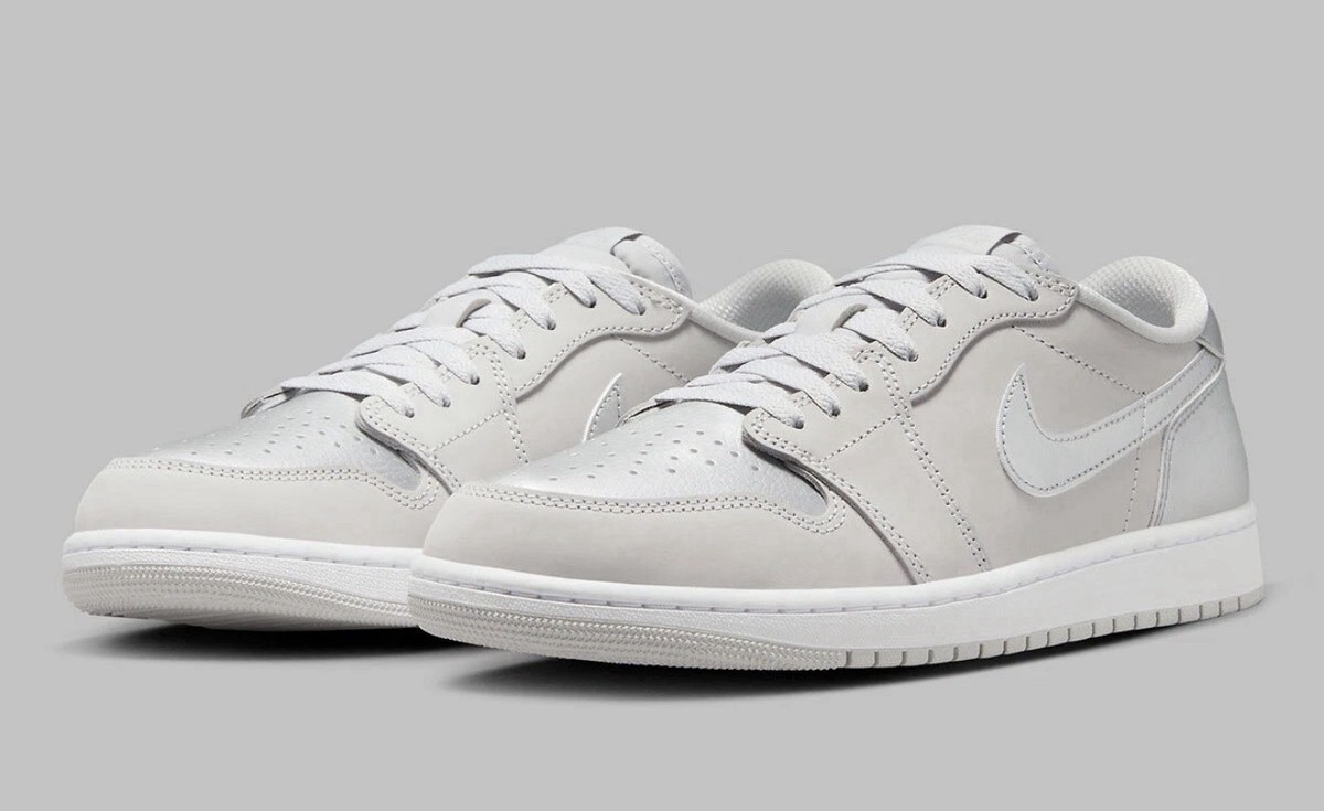 Nike Air Jordan 1 Low メタリックシルバー Size 9.5 - Air Jordan 1 Retro OG Low Metallic Silver for sale
