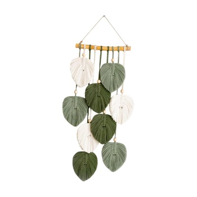 Makramee Wall Hanging Backdrop Geschenk geflochten für die Wohnung für