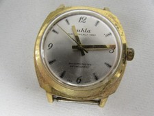 (ref1Z11) Vintage Plated/Rolled Gold Ruhla Wristwatch Not Working