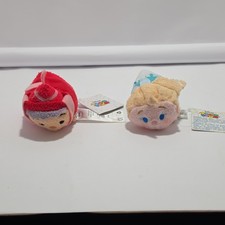 Disney Tsum Tsum Mini Plush Lot of 2 Aurora  Cinderella w/ Tags 2017