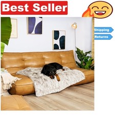 Elegant Washable Waterproof Throw Blanket for Dogs Cats - 60x50 Inches