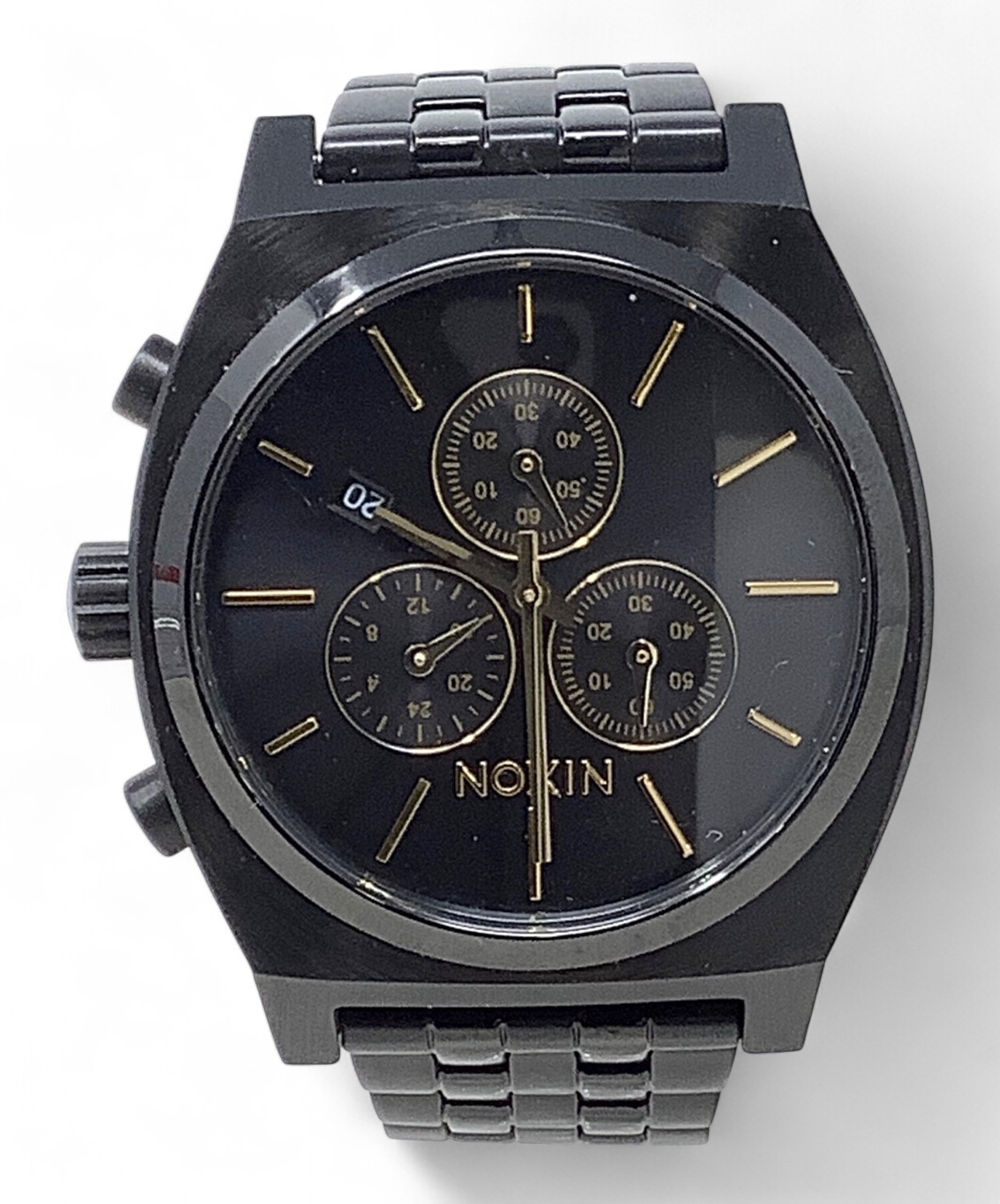 NIXON Watch NIXON Black Gold Authentic Men 7268