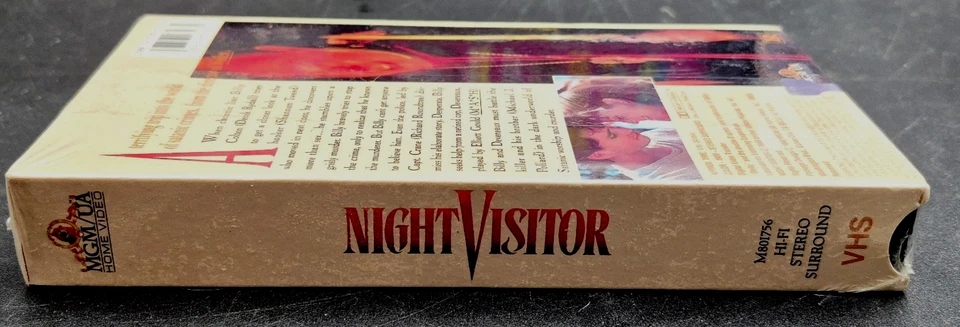 Night Visitor VHS MGM 1990 Satanic Cult Thriller Shannon Tweed NEW SEALED - Image 4 of 4