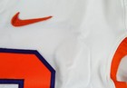 2017-22 Clemson Tigers #22 Game Issued Pos Used White Jersey Football NP R 46 96 — photo 8