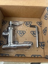 T S Add-On Faucet with Lever Handle Less Nozzle Brass Chrome B-0155-LN