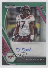 2021 Panini Prizm Draft Picks Green Divine Deablo #DPA-DDE Auto 11g7