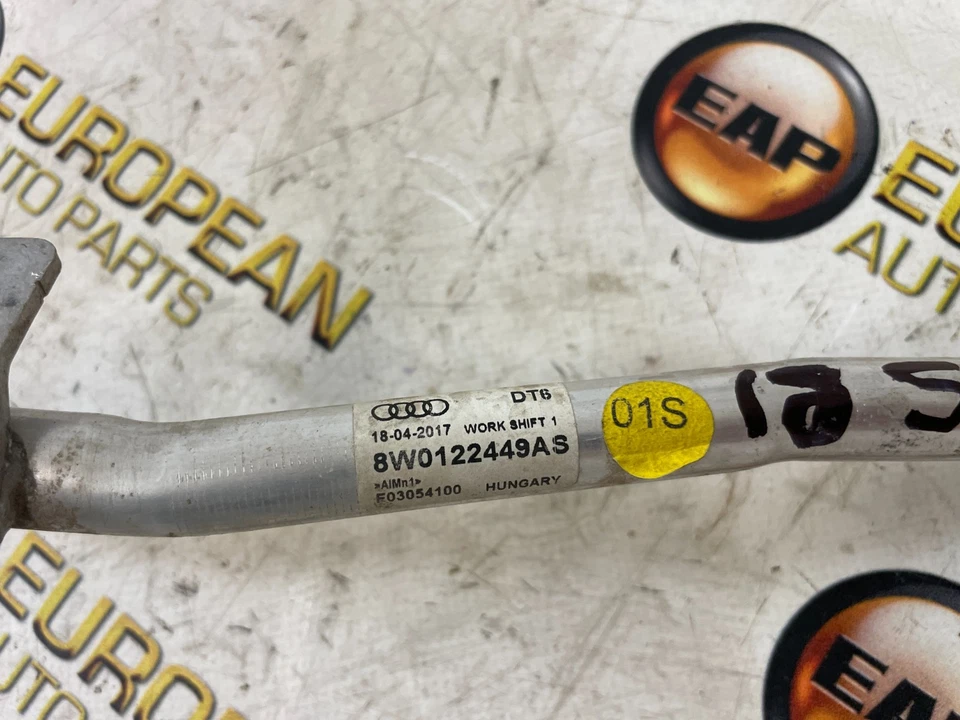 2018-2023 AUDI S5 S4 3.0L B9 COOLANT HOSE LINE 8W0122449AS OEM Foto 2 de 3