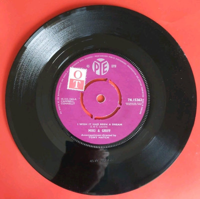 MIKI & GRIFF - N. 15362 - I WISH IT HAD BEEN A DREAM - MY BABYS GONE 1961 (2467)
