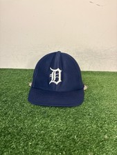 De colección Detroit Tigers Sombrero Gorra Snap Back Azul Universal Gorra Alta Corona MLB Hombres